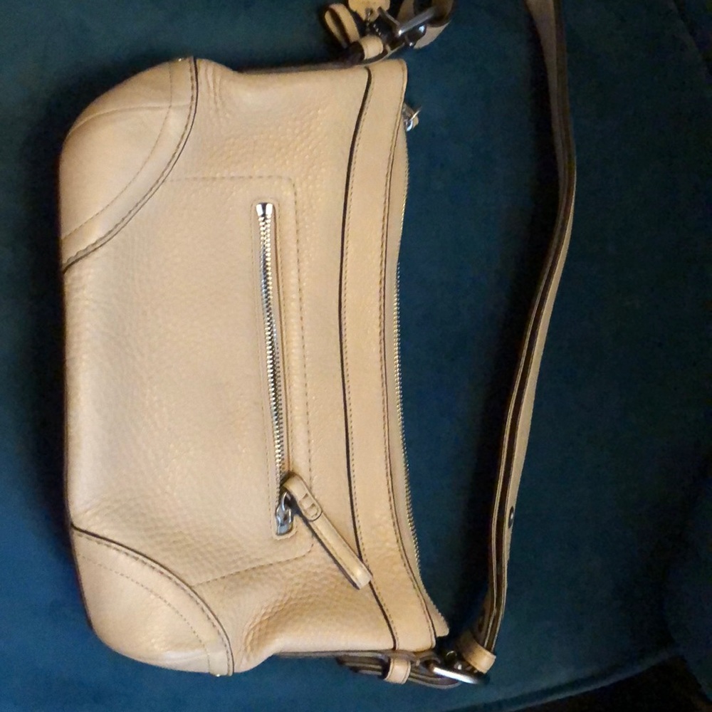 Coach small bucket with adjustable strap